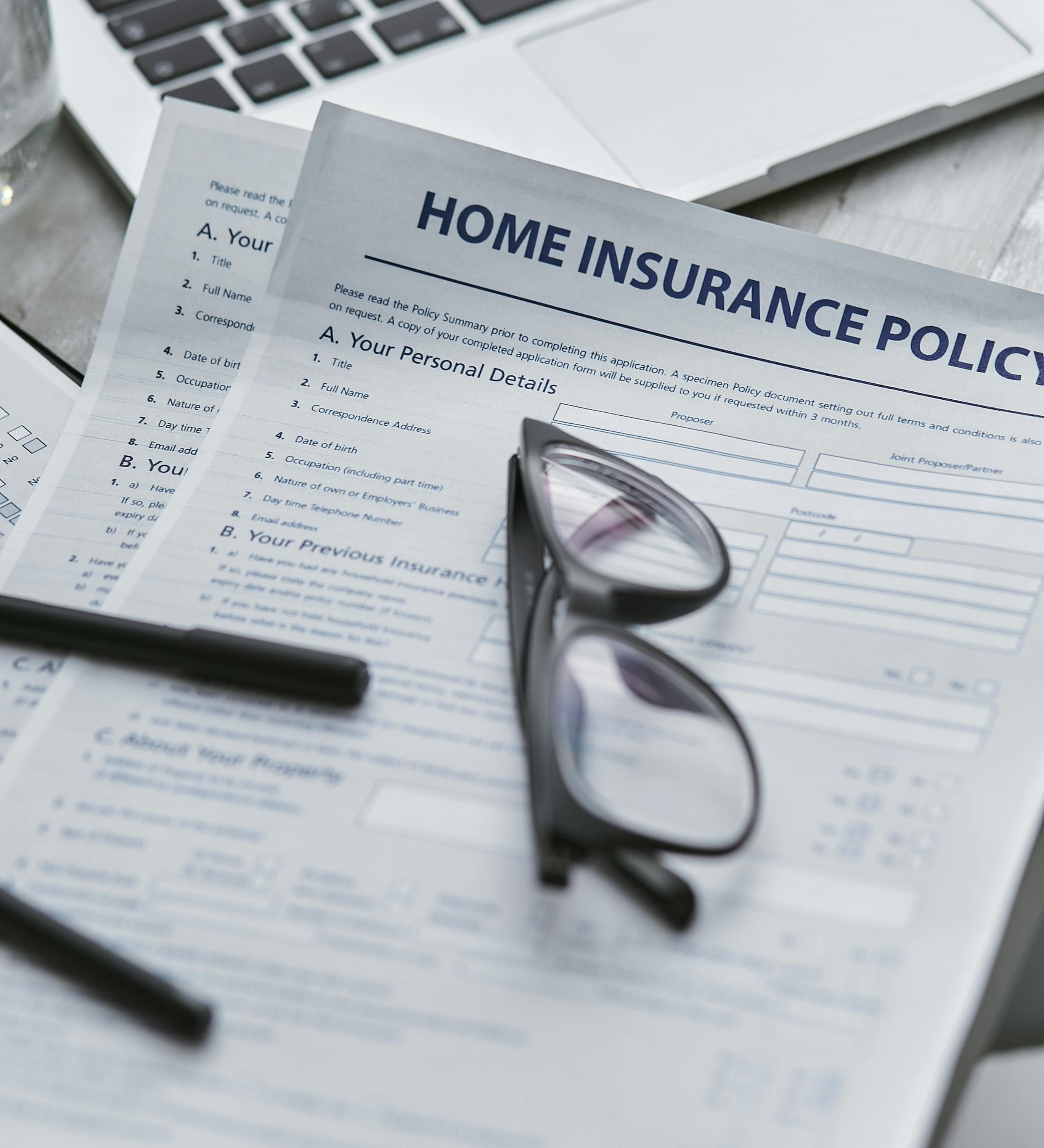 Beautiful family home exterior representing home insurance